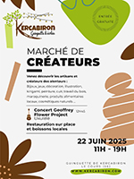 Affiche Guinguette Kercabiron Le Cours 2025