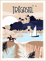Affiche Marché Artisanal Trégastel 2025