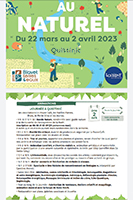 Affiche Marché Au Naturel Quistinic 2023