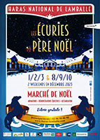 Affiche Marché de Noël de Lamballe-Armor 2023
