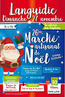 Affiche Marché de Noël Languidic 2022